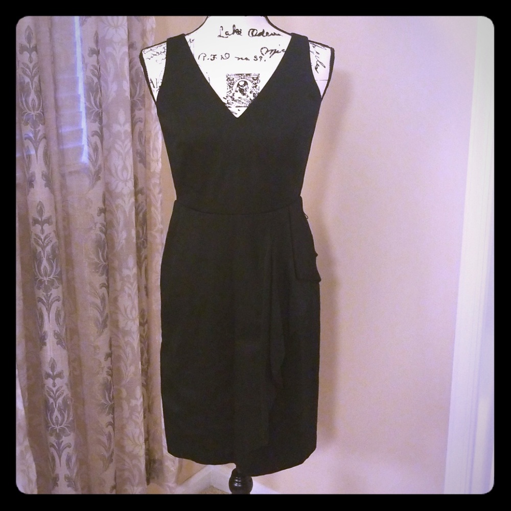 Dress with ruffle